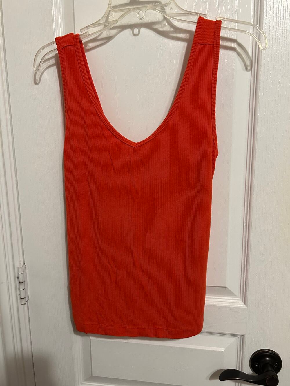 Cabi "Busy Tank" in Geranium Red-Orange